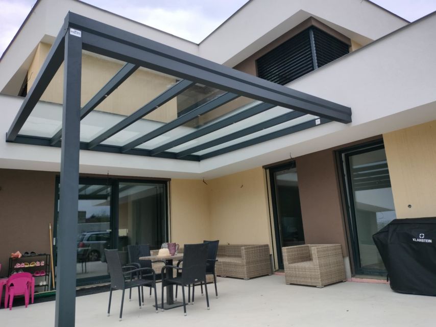 Hliníková pergola