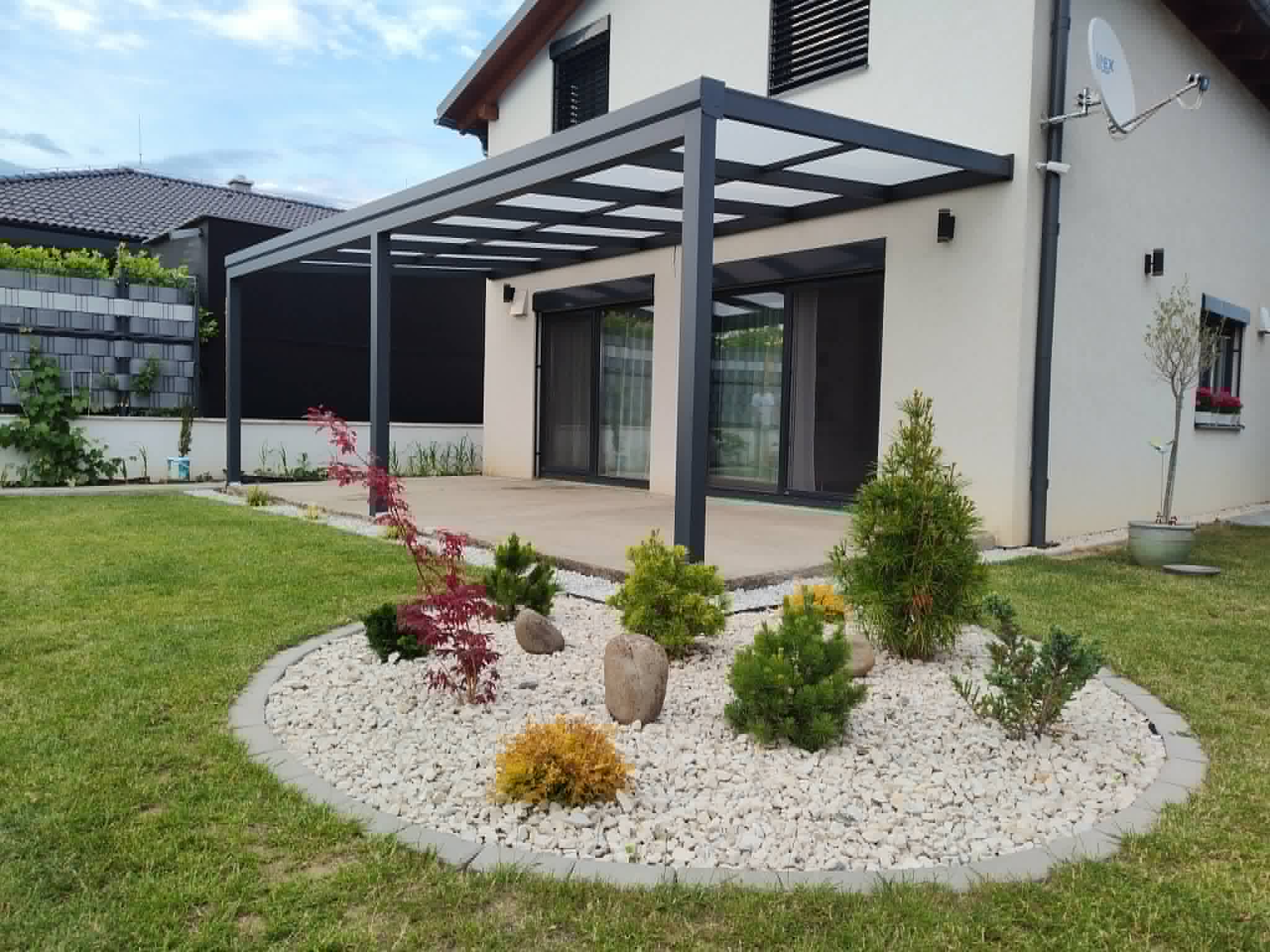 Hliníková pergola