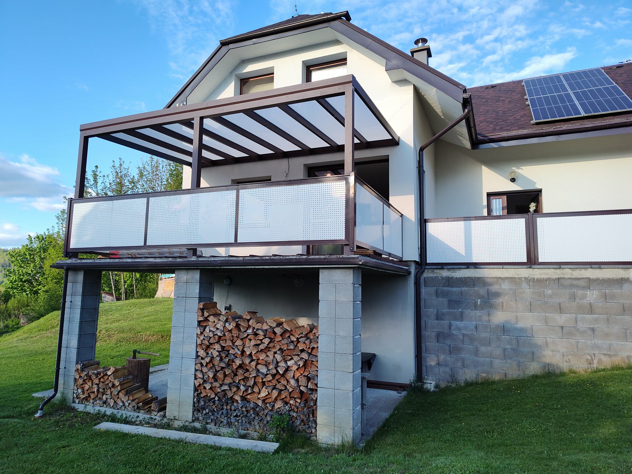 Hliníková pergola
