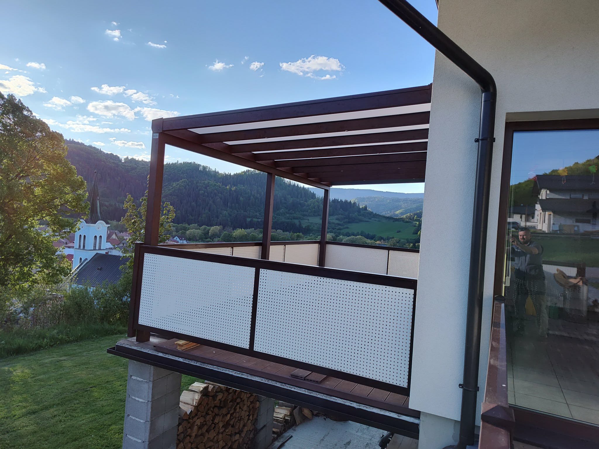 Hliníková pergola