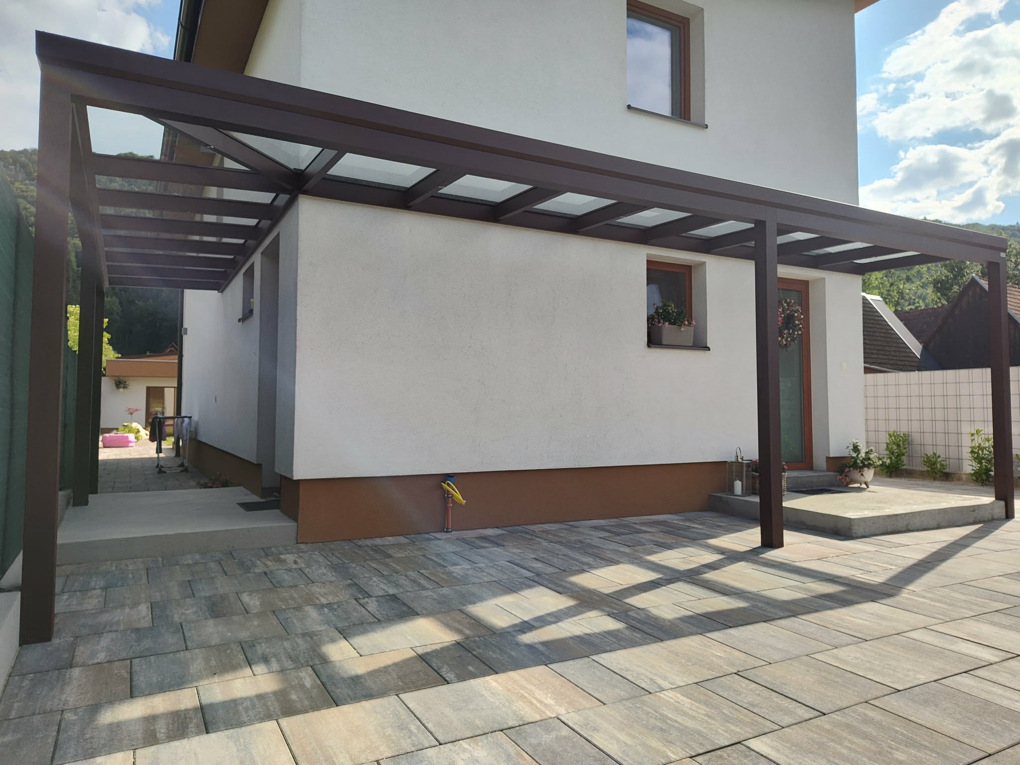 Hliníková pergola
