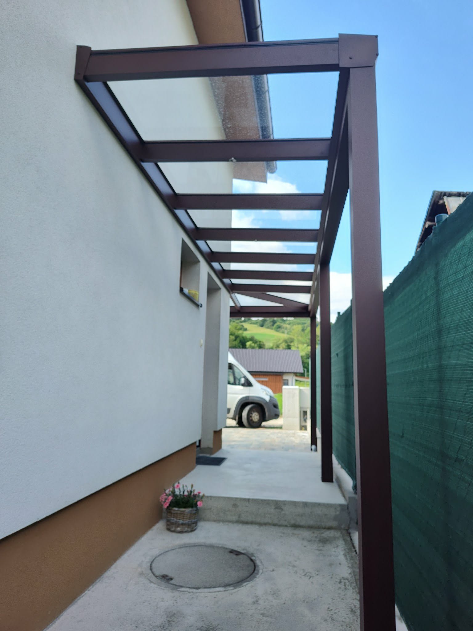 Hliníková pergola