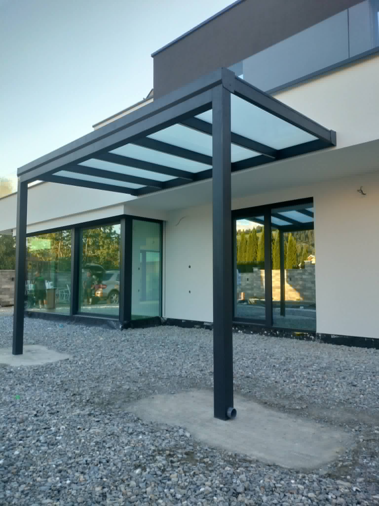 Hliníková pergola