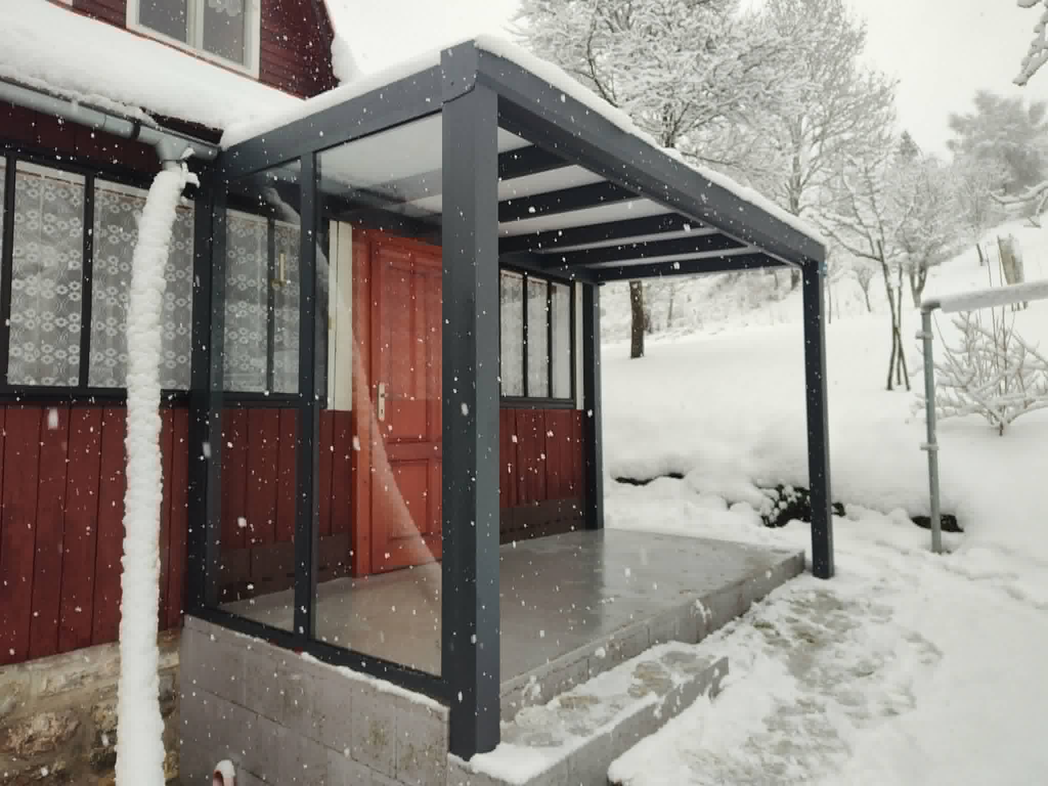Hliníková pergola Dolný Kubín