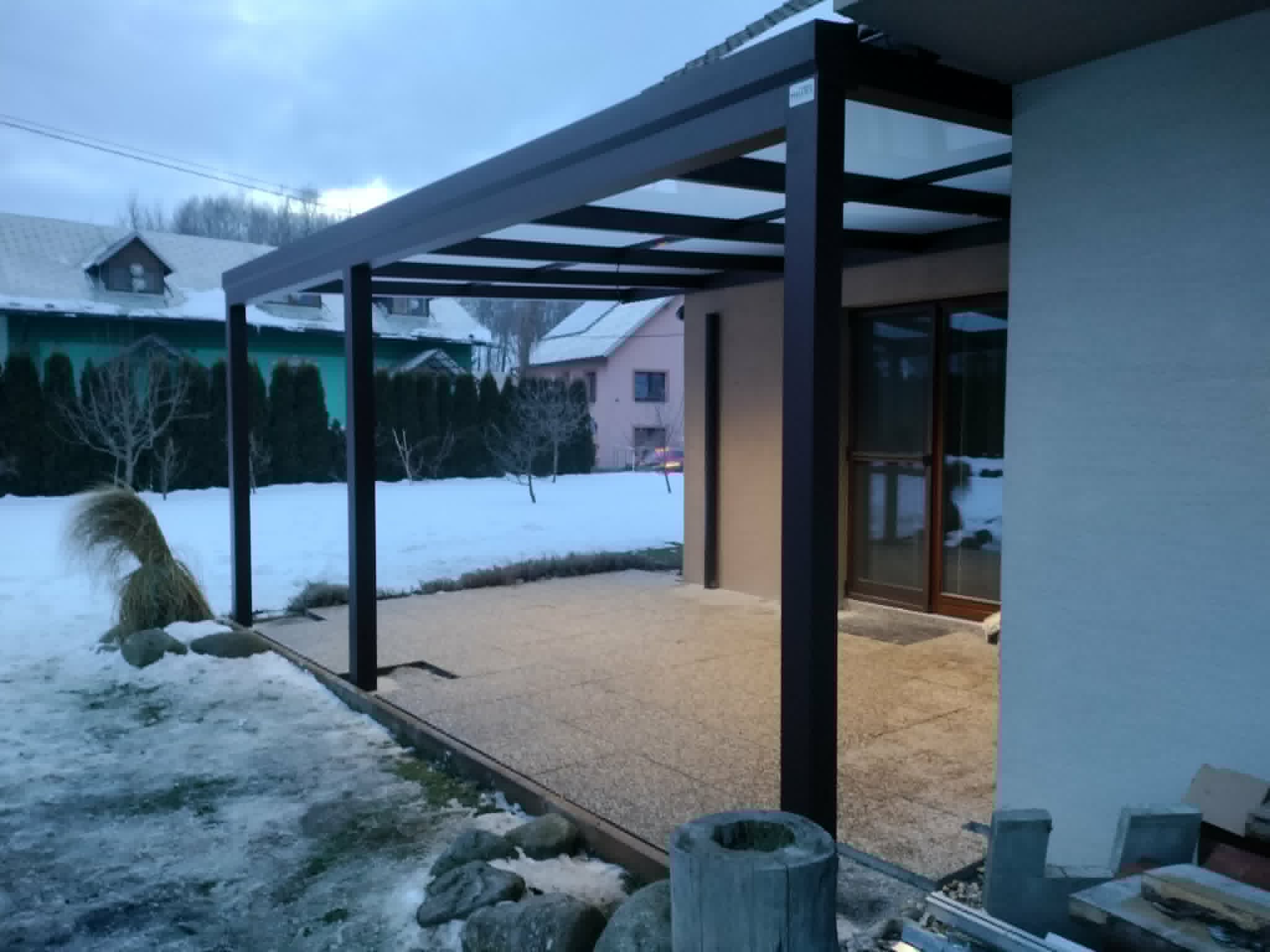 Hliníková pergola