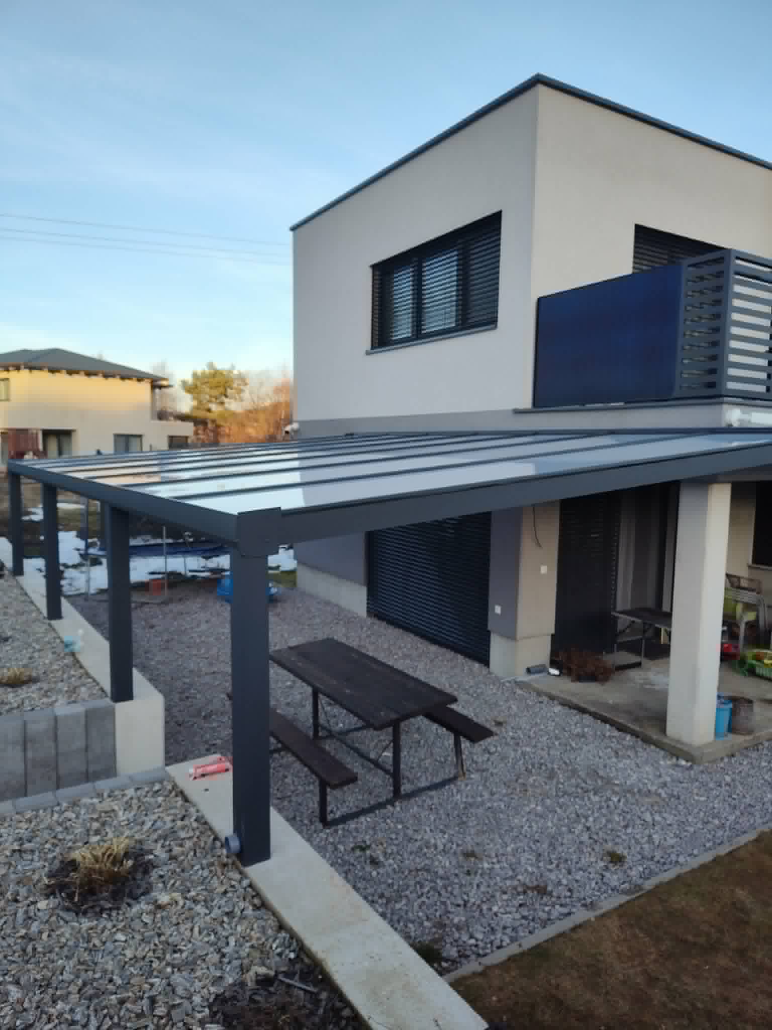 Hliníková pergola