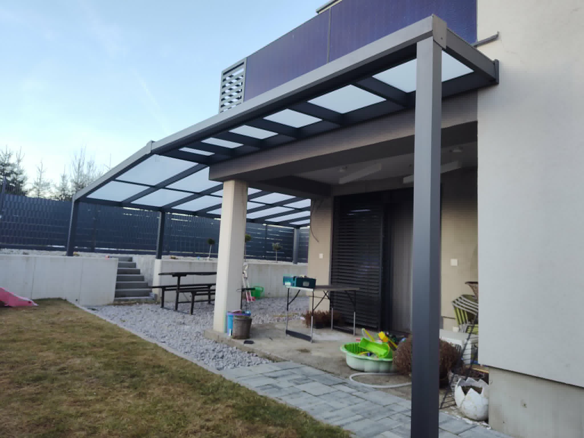 Hliníková pergola