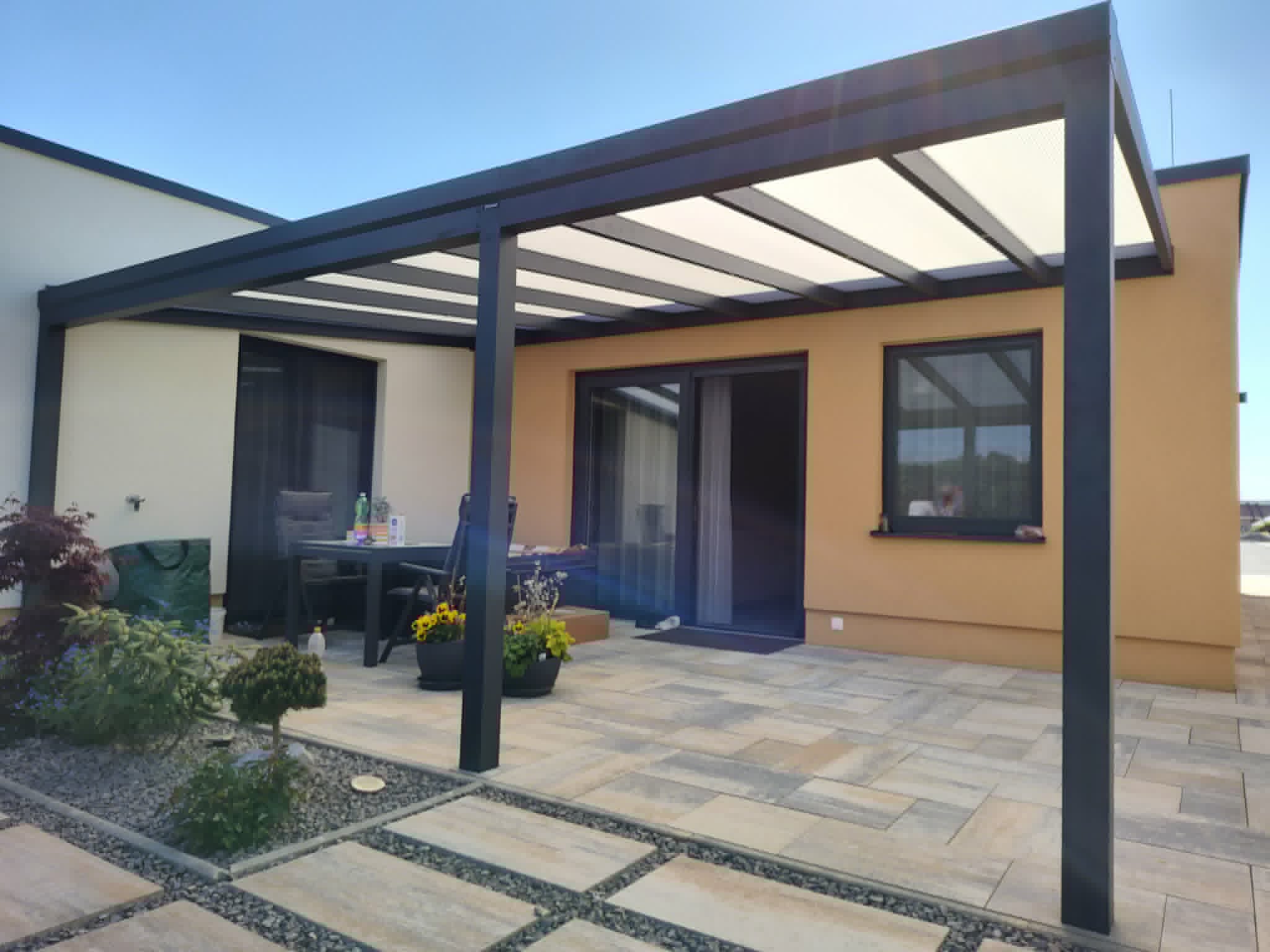 Hliníková pergola