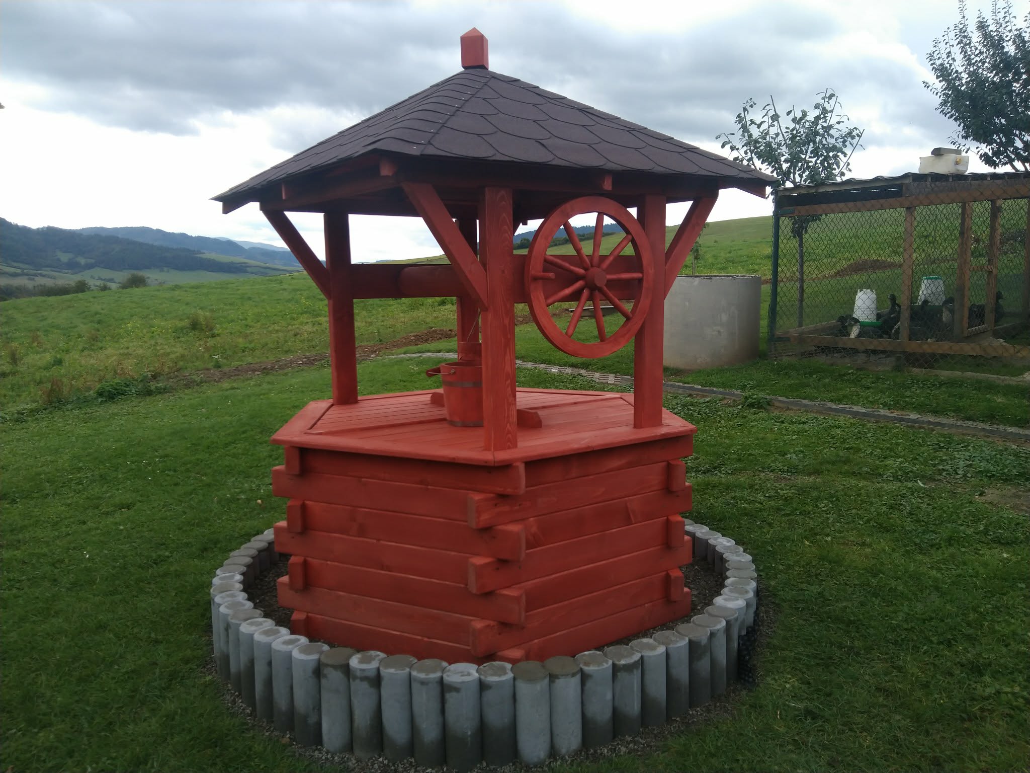 Drevená studňa Orava
