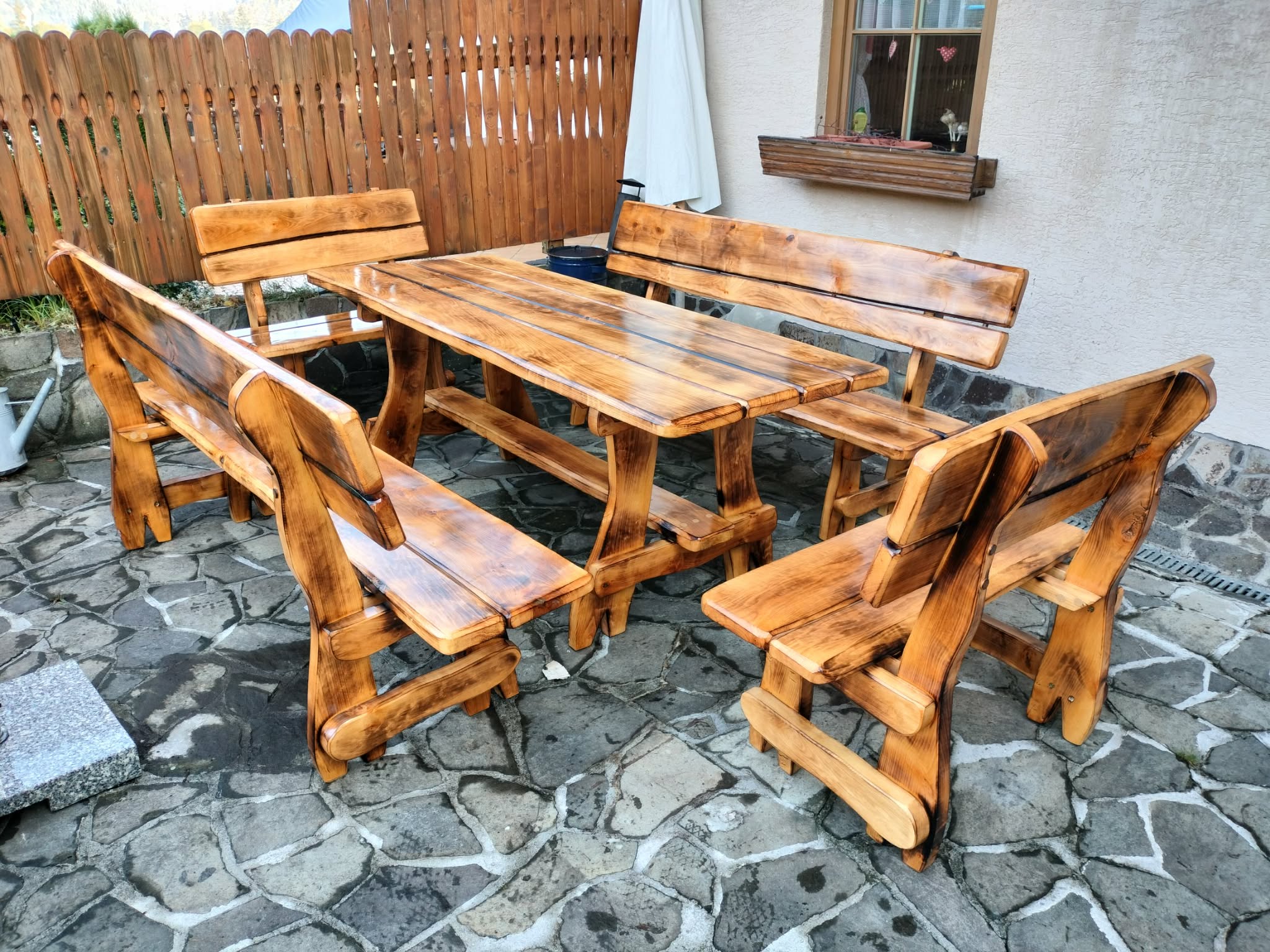 Záhradné sedenie dub