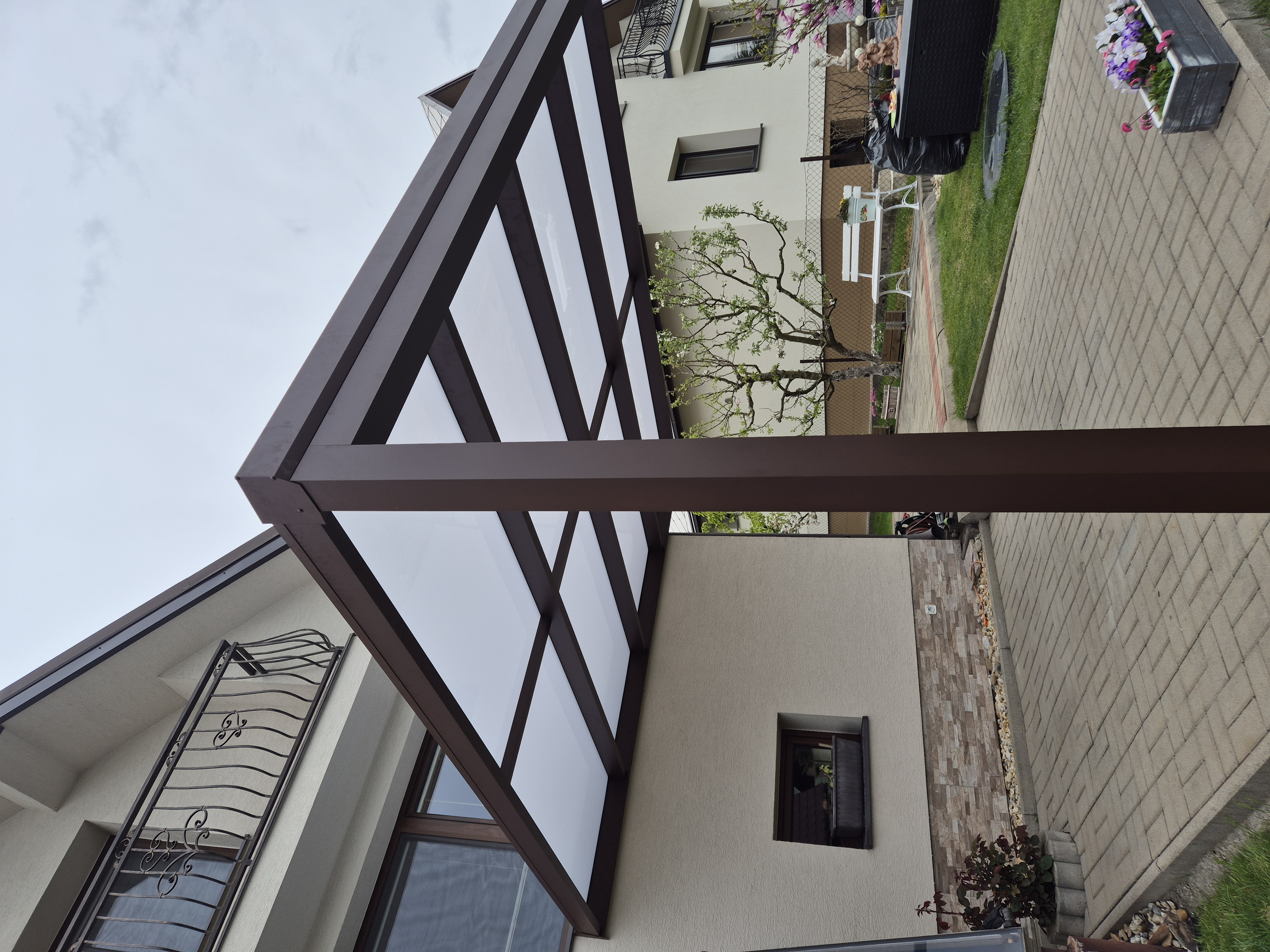 Hliníková pergola